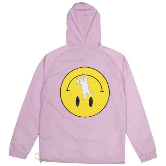 Ripndip Other - Everything Will Be Okay Pink Anorak Jacket RIPNDIP